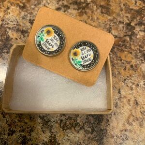 You are my sunshine earrings.
